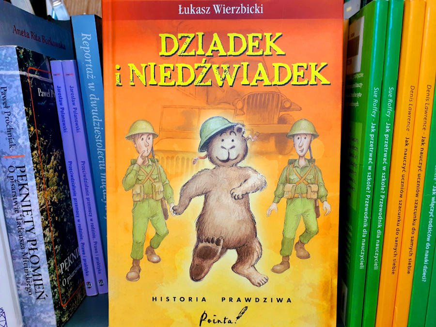 dziadek i niedźwiadek zdjęcie