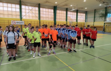 Siatkówka, turniej gminny szkół podstawowych w ramach IMS